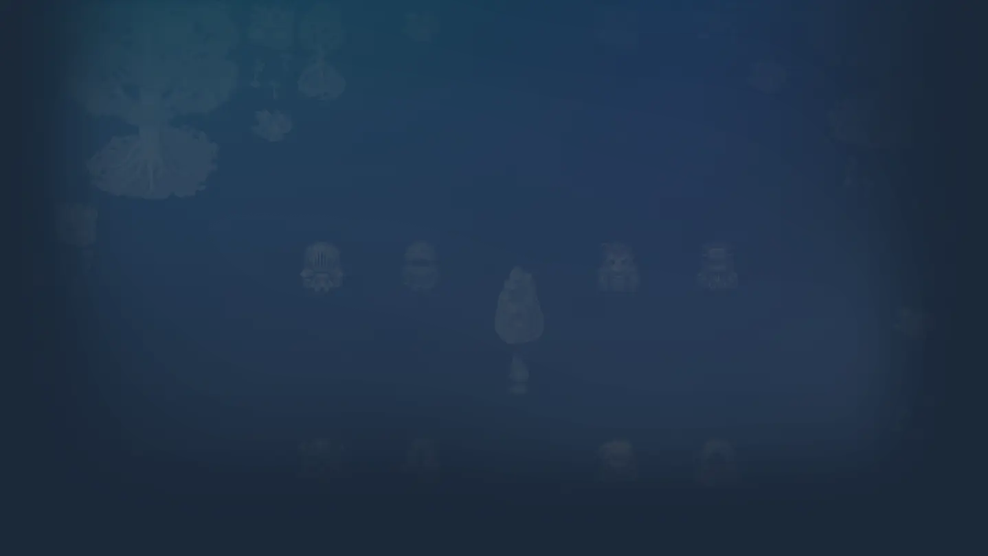 Dark blue BLACK SOULS II Steam store background