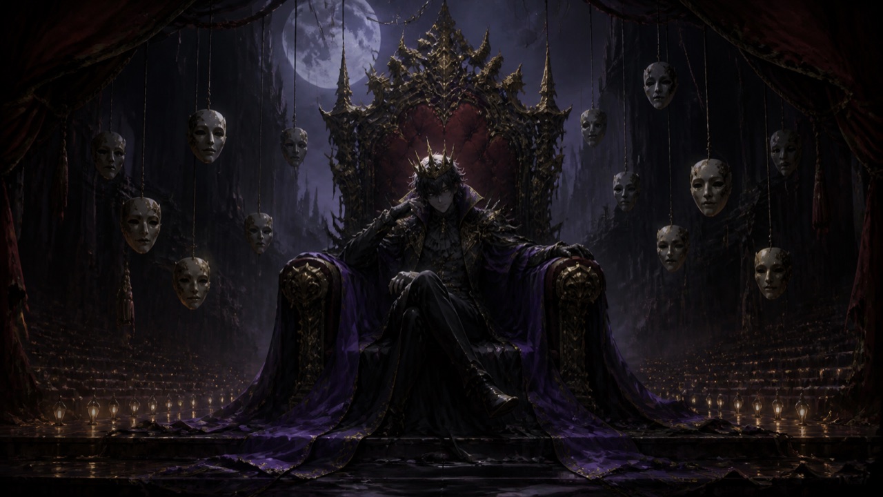 Prince of Fear dark fairy-tale boss guide illustration