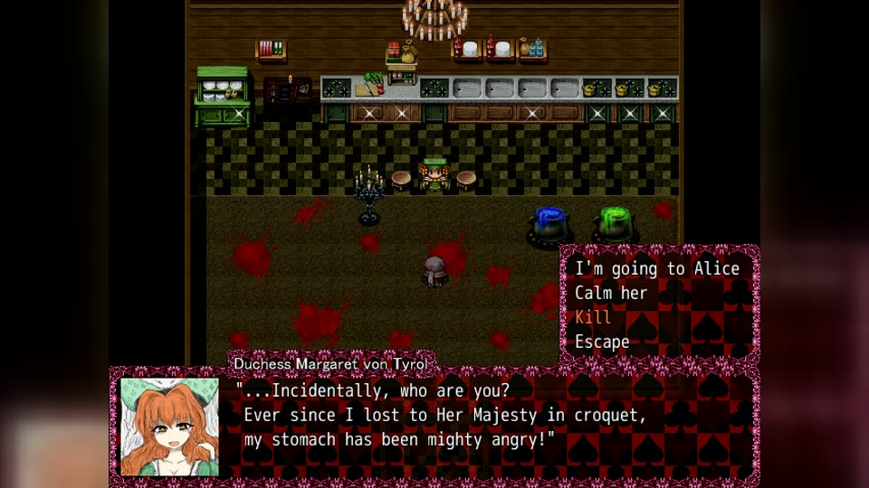 Duchess Margaret's dialogue choices