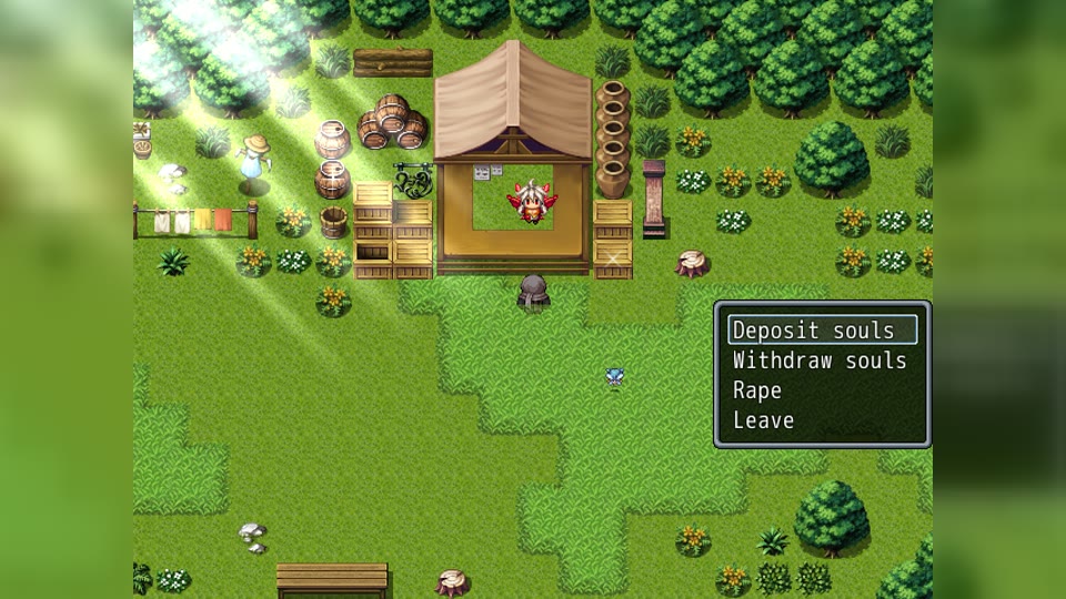Golden Goose arriving in the Holy Forest