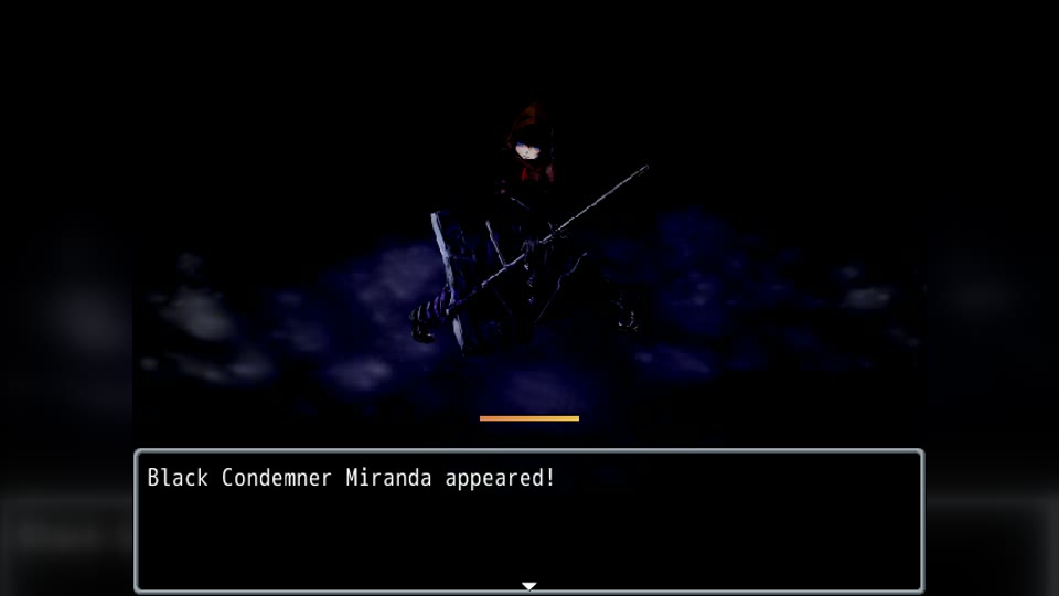 Black Condemner Miranda appearing in game